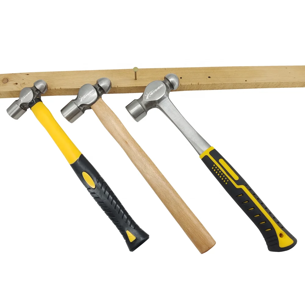 Цельная стальная деревянная ручка Martillo De Bola набор шариков Pein Hammer