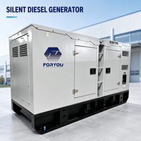   Groupe électrogène diesel de secours 30 kVA, groupe électrogène silencieux avec commutateur de transfert automatique pour application de secours