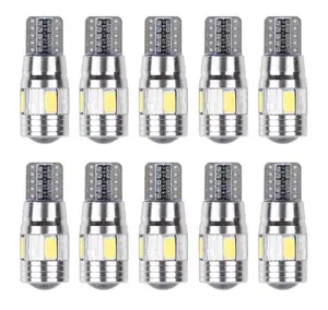 T10 רכב אור led 5630 W5W 194 168 6x5730SMD אוטומטי Canbus 12V LED הנורה T10