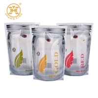 Gezonde Snack Stand-up Resealable Pouches voor Gedroogd Fruitmix en Frambozenchips, Verpakkingen met Aangepast Logo