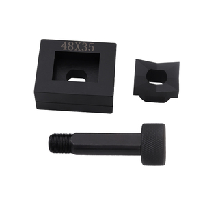 ชุดแม่พิมพ์เจาะรูไฮดรอลิกแบบกำหนดเอง SYK-8/SYK-15 ขนาด 48x35 มม. สำหรับแผ่นสแตนเลสทรงสี่เหลี่ยม - Product Image 1