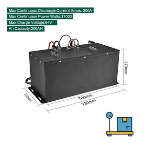 Batería para Carro de Golf de 72v, Litio, 200ah, Recargable, PASSIONAL PS-72200 Cycles - Product Image 5