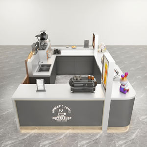 Quiosco de Café Personalizado |   Mostrador de Cafetería y Vitrinas de Exhibición |   Diseño y Fabricación de Tiendas Llave en Mano - Product Image 2