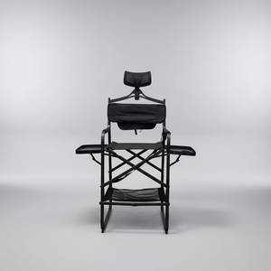 Silla Plegable <span class=keywords><strong>de</strong></span> Maquillaje <span class=keywords><strong>de</strong></span> Aleación <span class=keywords><strong>de</strong></span> Aluminio y Nailon para Artistas, Directores, Campismo, Hogar y Salón - Product Image 2