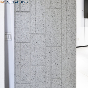 Panel de Revestimiento Exterior Decorativo <span class=keywords><strong>con</strong></span> Clasificación de Resistencia al Fuego A1, Revestimiento de Fibrocemento Pre-Revestido Tallado <span class=keywords><strong>para</strong></span> <span class=keywords><strong>Fachadas</strong></span> de Edificios - Product Image 3