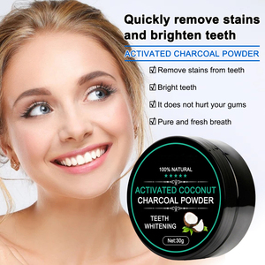 <span class=keywords><strong>Poudre</strong></span> <span class=keywords><strong>de</strong></span> <span class=keywords><strong>charbon</strong></span> <span class=keywords><strong>de</strong></span> bambou blanchissante naturelle, logo privé, efficace, élimine le tartre dentaire, actif, coquille <span class=keywords><strong>de</strong></span> noix <span class=keywords><strong>de</strong></span> coco - Product Image 2