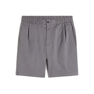 Pantalones cortos chinos casuales de tacto suave para hombre, en algodón cepillado con ligera elasticidad y corte relajado enfocado en la comodidad. - Product Image 1