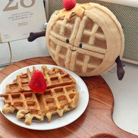 Nouvelle Série Alimentaire Délicieuse et Ludique : Crêpe Gaufre au Sirop de Fraise Jelly Catt, Idéale pour le Thé de l'Après-midi, et Cadeau Jouet Doux pour Femme