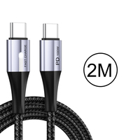 Chargeur d'origine pour téléphone Charge rapide Type-c Câble PD100W Chargeur rapide pour téléphone Câble de prise