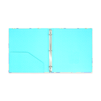 Carpeta organizadora de 3 anillas con cubierta de tela A4 personalizada, Archivo de Documentos y planificador, Portapapeles de papel de oficina, carpeta de Archivo de Libros