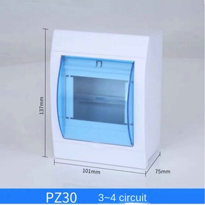 3-4 Circuits of Surface Mounted Plastic Household Waterproof and Dustproof Distribution Box <b>Switch</b> Box - Product Image 2