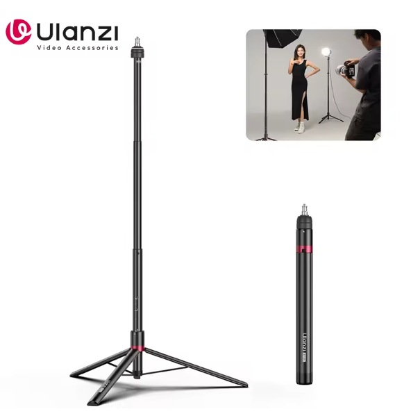 Professional Ulanzi AT-05 Softbox Light Stand Tripod 2M for Photography Photo Video Studio Shoot Lighting Kit