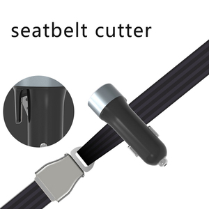 Accesorios para coche <span class=keywords><strong>3</strong></span> en 1 QC <span class=keywords><strong>3</strong></span>,0 Puertos USB duales tipo C Teléfono móvil PD 20W 27W 38W Cargador ventana Martillo cortador de cinturón de seguridad seguro - Product Image 4