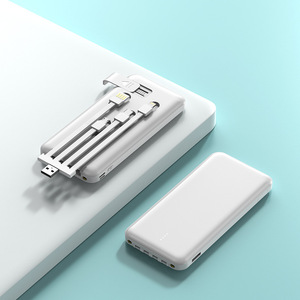 Meilleures ventes : Powerbanks portables originales avec logo, chargeur de batterie externe 10000 mAh, fournisseur électronique avec double sortie - Product Image 3