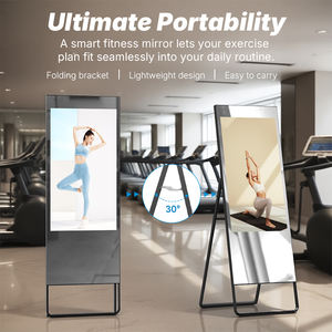 Miroir d'entraîneur personnel Offre Spéciale Affichage LCD au sol AI Artificiel <span class=keywords><strong>Home</strong></span> Gym Force Smart Exercise Fitness Mirror - Product Image 3
