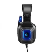 Honcamwired Nouveau design élégant de haute qualité avec logo personnalisé pour téléphone portable LED Rgb Gaming Head Set Gamer Headphone pour Ps4 Ps5 Xbox