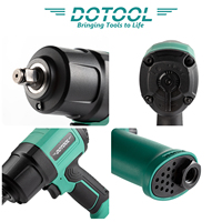 Clé à chocs pneumatique DOTOOL RP9513, vente flash, 1/2 pouce, couple élevé, réglable, 8000 tr/min, clé pneumatique pour le changement de pneus