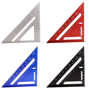 Escuadra de Carpintero, Escuadra de Aleación de Aluminio, 7 Pulgadas, Imperial/Métrico, Ángulo Recto de 90 Grados - Product Image 4