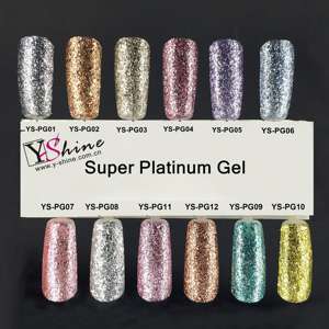 <span class=keywords><strong>Vernis</strong></span> à ongles en gel français Yshine PRETTY PRO, semi-permanent, liner métallique, peinture en gel, <span class=keywords><strong>vernis</strong></span> à ongles <span class=keywords><strong>rose</strong></span> doré, <span class=keywords><strong>effet</strong></span> <span class=keywords><strong>miroir</strong></span> chromé - Product Image 4