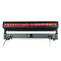 Projecteur de scène à tête mobile IP65 pour extérieur, 20*40W, barre LED Pixel RGBW avec zoom 1m, DMX, faisceau DJ, Wash, Impression X4 Bar20 Moving Bar