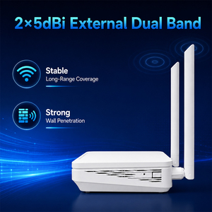 ขายส่ง X3412 XPON ONU ONT อุปกรณ์ไฟเบอร์ออปติกราคาถูก มีสินค้าในสต็อก AC1200 ดูอัลแบนด์ พอร์ต 4GE สำหรับเครือข่าย FTTH - Product Image 4