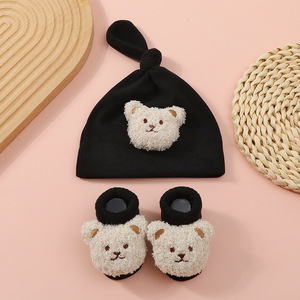 <span class=keywords><strong>Set</strong></span> Topi dan Kaus Kaki Bayi Kartun 3D Grosir Katun Bayi Baru Lahir Perempuan Laki-laki Kaus Kaki Lucu <span class=keywords><strong>Set</strong></span> Topi dan Kaus Kaki Bayi - Product Image 5