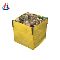 Sac de chantier géant autoportant en PP pour déchets, sac de démolition, sac de récupération, sac de conteneur Hippo