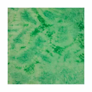 Professional Supplier Grass Green Tie dyed Crystal Super Soft Fabric For Home Textile