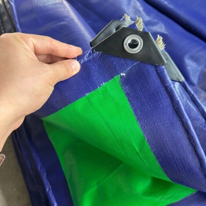 Bâche en PEHD imperméable de Chine, 200gsm 220gsm, bleue et verte, pour couverture de terrain de tennis - Product Image 3