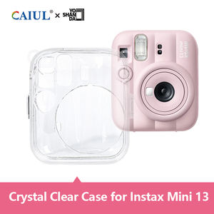 Nouvelle coque de protection transparente en PC rigide pour <span class=keywords><strong>Instax</strong></span> Mini 13 (2026) sans sangle – Étui écologique pour appareil photo instantané - Product Image 3