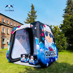 Tent space Hochwertiges aufblasbares Outdoor Marque DomeTent Custom Advertise Aufblasbares TPU Tube Luftdichtes Zelt für Renn veranstaltungen - Product Image 3