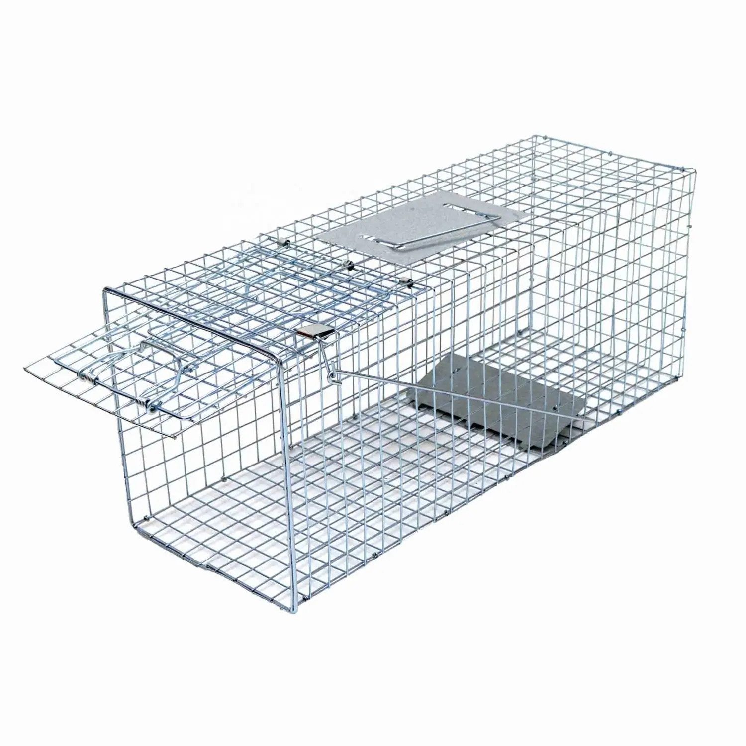 Large Wild Animal Raccoon Live Trap Rabbit Dog Fox Cat Humane Cage Animal Trap