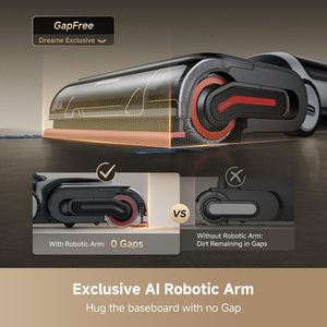 Para DREAME H15 Pro, Aspiradora de Líquidos y Polvo con Calor 185 ° F Limpieza de Pisos con Agua Caliente 212 ° F Autolimpiante 194 ° Secado por Aire Caliente - Product Image 6
