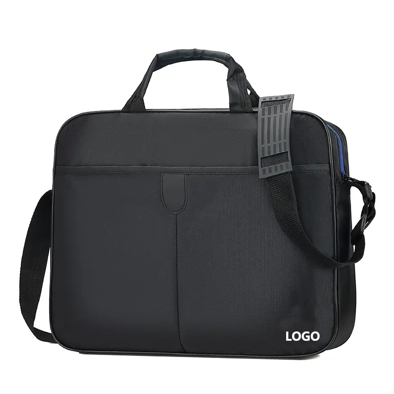 व्यापारियों व्यापार कंप्यूटर बैग 15.6 इंच के लैपटॉप मामले पोर्टेबल लैपटॉप काले ढोना लैपटॉप बैग