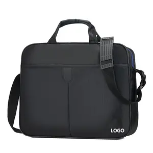 Traders Business Computer Bag 15.6 Inch Laptop Case Portable Laptop Black Tote Laptop Bag