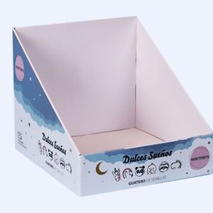 กล่องเคาน์เตอร์โชว์สินค้าแบบพับได้ ทำจากกระดาษลูกฟูก พิมพ์ลายพิเศษตามสั่ง เป็นมิตรกับสิ่งแวดล้อม - Product Image 5