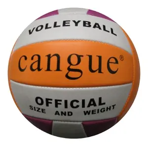 High Quality Official size 5 Environmental PVC Leather mens volleyball equipment
