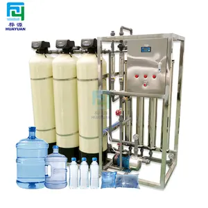 Machines de traitement de l'eau d'usine 500/1000/1500/2000 LPH RO système de filtre à eau à osmose inverse systèmes de purification de l'eau