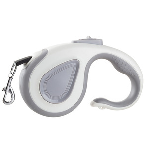 Retractable <b>Pet</b> <b>Leash</b> For Dogs And Cats With Retractable Function In Lavender Purple Light Gray Orange Peacock Green Colors - Product Image 3