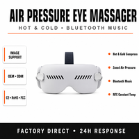 Masseur oculaire intelligent 4D avec fonction musicale, masque oculaire respirant réglable, soulagement de la fatigue oculaire, aide au sommeil, modèle GD-A26