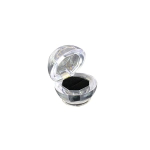 Flip Storage Box Transparent Acrylic Jewelry Display Case for Rings Display