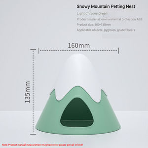 Customized Best-selling Snow Mountain-shaped Eco-friendly Material Warm and Cozy Large <b>Hamster</b> <b>Hide</b> - Product Image 5