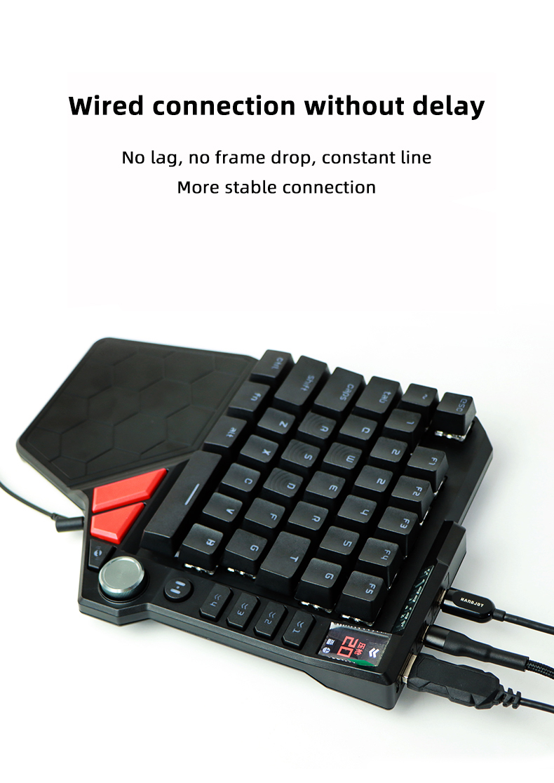 Handjoy K5 Game PUBG Mobile Mechanical Keyboard with RGB