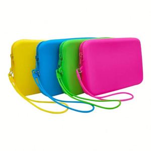 Bolsa de Maquillaje de Silicona con Cierre y Logotipo Personalizado de Dongguan Chang an Xuan, Bolsa para Monedas, Duradera y Moderna - Product Image 2