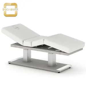 Mesa de masaje hidráulica cama facial de mesa de spa aerodinámica con ajustes de altura para cama facial salón de belleza