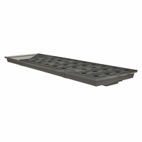 3M Large Recirculation Hydroponique Système de Pépinière ABS Infinity Grow Tray pour Conteneur Vertical Farm Laitue Cultivation