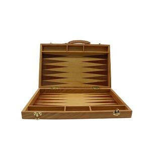 Best Sale Classic Board Game Wooden <strong>Backgammon</strong> Chess <strong>Set</strong> - Product Image 5