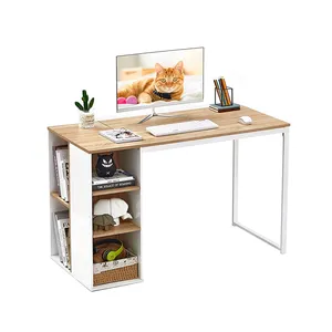 Nouveau design Offre Spéciale en bois table d'ordinateur bureau avec étagères bureau d'ordinateur table bureaux d'ordinateur
