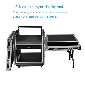 Dayanıklı uçuş durumda aksesuarları yan raf iş istasyonu uçuş durumda parçaları raf yan masalar raf Amp yol şok dağı vaka - Product Image 4