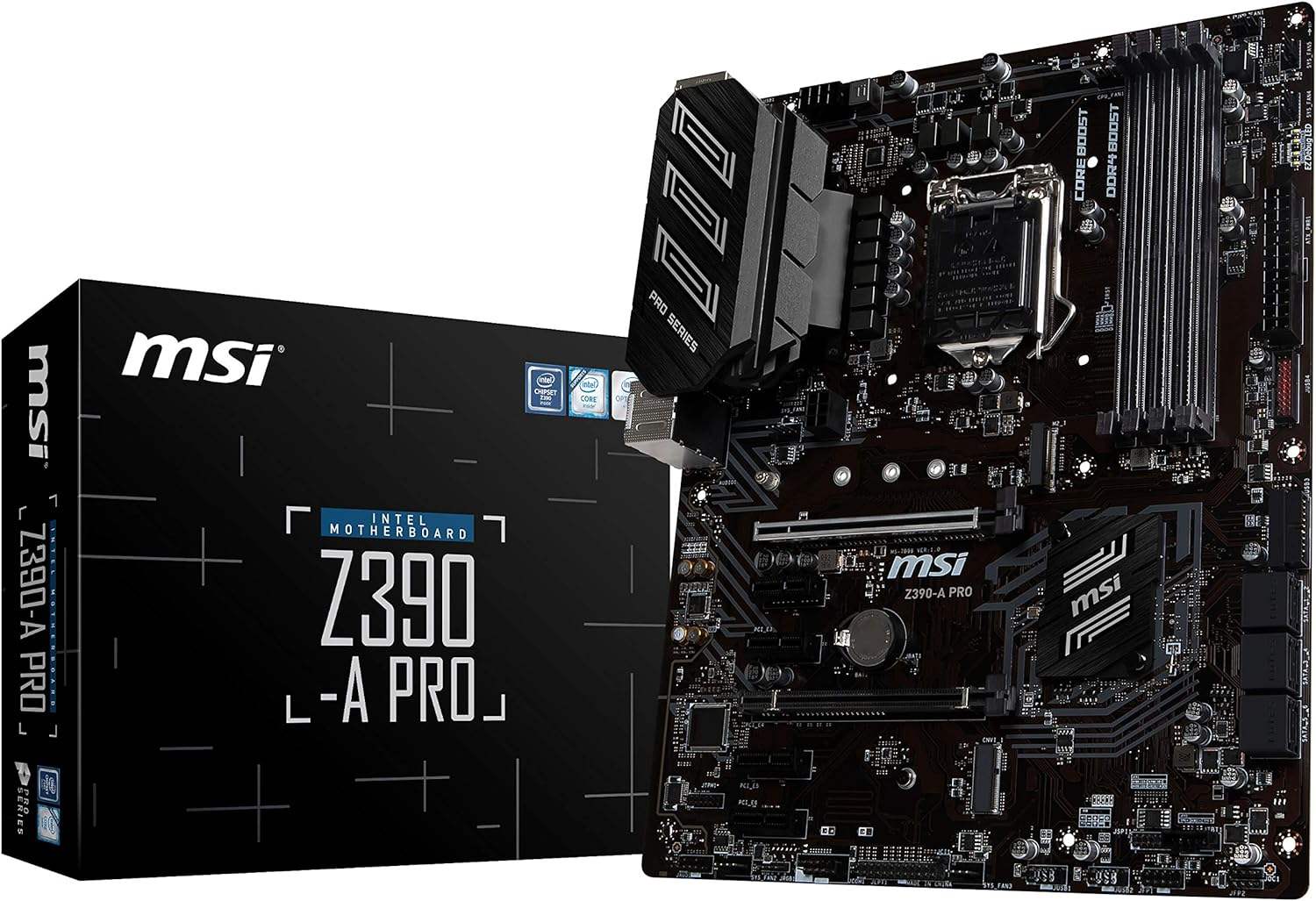 MSI Z390 TOMAHAWK Desktop Motherboard with SATA 6Gb/s Intel Z390